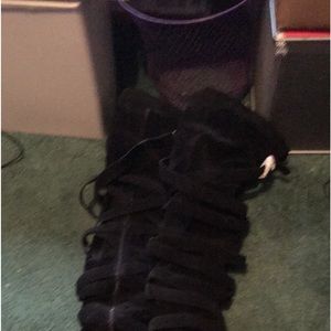 Over knee slouch boots